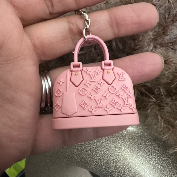 Red Fashion Mini Bag Keychain/Charm - Picture 2 of 3